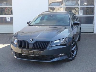 Gebraucht Skoda Superb SportLine 190 PS (139 kW) 2018 Grau Kombi