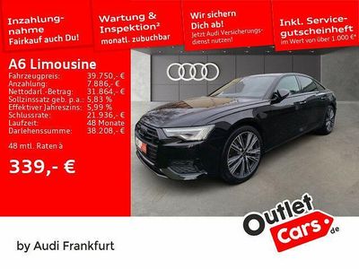 Gebraucht Audi A6 Advanced 265 PS (194 kW) 2023 Mythosschwarz metallic Limousine