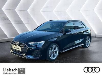 Neu Audi A3 S-Line 150 PS (110 kW) 2025 Schwarz Limousine