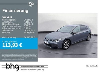 Gebraucht VW Golf VIII Life 150 PS (110 kW) 2023 Grau Limousine