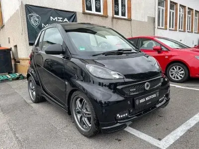 Gebraucht Smart ForTwo Cabrio Brabus Xclusive 102 PS (75 kW) 2014 Schwarz Cabrio