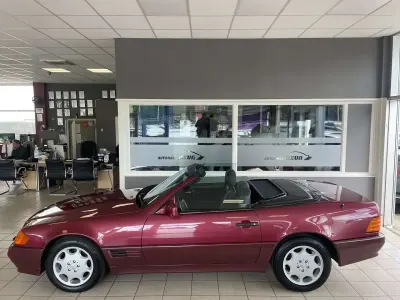 Usata Mercedes SL300 190 CV (139 kW) 1993 Rosso Cabrio