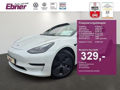 Sonderlackierung perlweiß Gebraucht 2023 Tesla Model 3 Long Range AWD Limousine | 35.800 € (Fairer Preis)