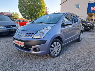 Brugt Nissan Pixo Acenta 68 HK (50 kW) 2009 Blå Hatchback
