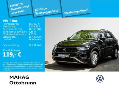 Gebraucht VW T-Roc Life 110 PS (80 kW) 2024 Schwarz SUV