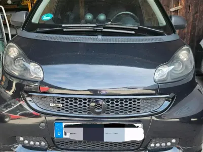 Gebraucht Smart ForTwo Cabrio Brabus Xclusive 96 PS (70 kW) 2010 Schwarz Cabrio