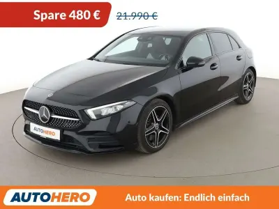 Gebraucht Mercedes A250 AMG line 224 PS (164 kW) 2019 Schwarz Limousine