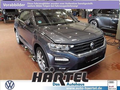 Gebraucht VW T-Roc Cabriolet Style 110 PS (80 kW) 2021 Rauchgrau (grey), metallic Cabrio