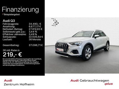 Gebraucht Audi Q3 Advanced 150 PS (110 kW) 2025 Gletscherweiß metallic SUV