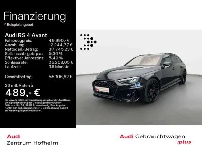 Gebraucht Audi RS4 Comfort 450 PS (330 kW) 2021 Mythosschwarz metallic Kombi