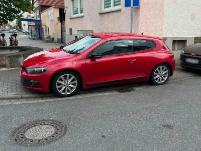 Brugt VW Scirocco Team 180 HK (132 kW) 2010 Rød Coupe