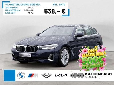 Second-hand BMW 530 Luxury Line 286 CP (210 kW) 2022 Albastru Break