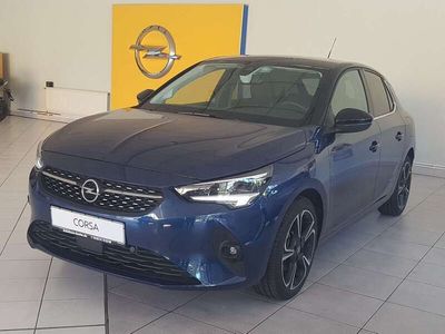 gebraucht Opel Corsa Elegance 100PS AUTOMATIK Nautic Blau-Dach schwarz
