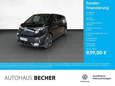 Gebraucht VW ID. Buzz GTX 250 kW (340 PS) 2025 Schwarz Van / Kleinbus