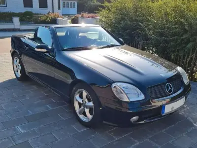 Gebraucht Mercedes SLK200 163 PS (119 kW) 2001 Schwarz Cabrio
