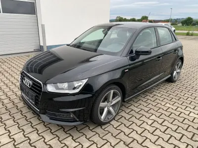 Gebraucht Audi A1 Sportback S-Line 116 PS (85 kW) 2017 Schwarz Kleinwagen