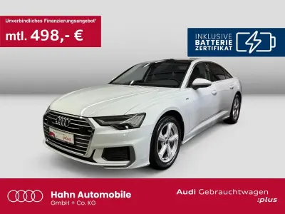 Gebraucht Audi A6 S-Line 299 PS (219 kW) 2023 Gletscherweiß metallic Limousine