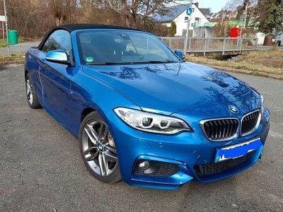 Second-hand BMW 220 M Sport 190 CP (139 kW) 2015 Albastru Cabrio
