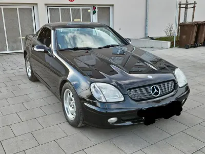 Brugt Mercedes SLK200 163 HK (119 kW) 2001 Sort Cabriolet