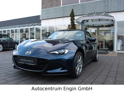 Brugt Mazda MX5 Exclusive-Line 132 HK (97 kW) 2026 Blå Cabriolet