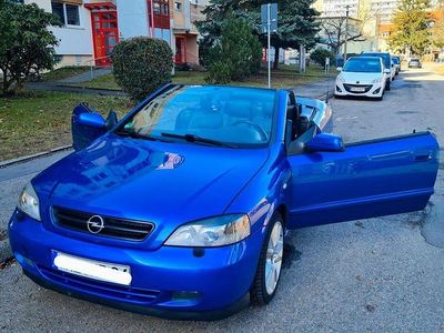 Gebraucht Opel Astra Cabriolet 147 PS (108 kW) 2002 Blau Cabrio