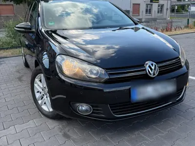 Gebraucht VW Golf VI Highline 110 PS (80 kW) 2009 Schwarz Kleinwagen