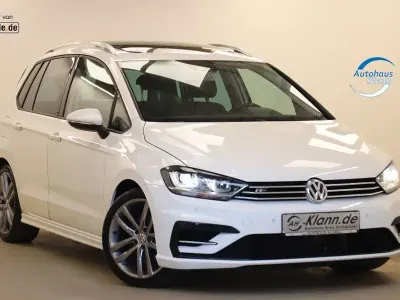 Gebraucht VW Golf Sportsvan R-line 125 PS (91 kW) 2016 Weiß Van / Kleinbus