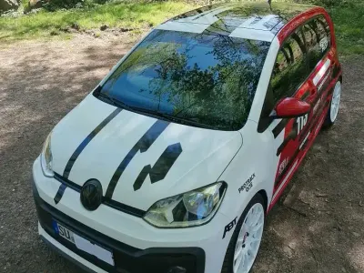 Używany VW up! GTI 90 KM (66 kW) 2016 Czerwony Hatchback
