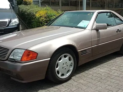 Gebraucht Mercedes SL320 231 PS (169 kW) 1994 Braun Cabrio