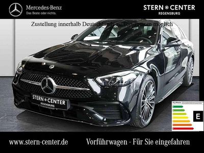 Gebraucht Mercedes C180 AMG 170 PS (125 kW) 2026 Metalliclack obsidianschwarz Limousine