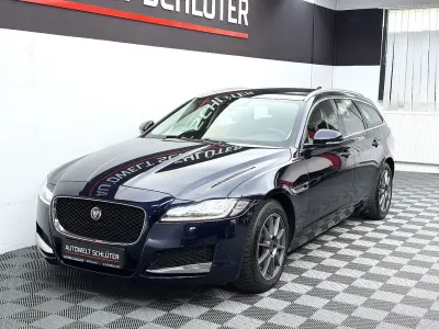 Gebraucht Jaguar XF Sportbrake Prestige 250 PS (183 kW) 2019 Blau Kombi