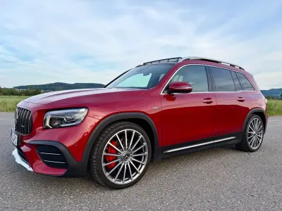 Gebraucht Mercedes GLB35 AMG 306 PS (225 kW) 2021 Rot SUV