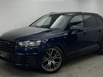 Brugt Audi Q7 S-Line 369 HK (271 kW) 2019 Blå SUV