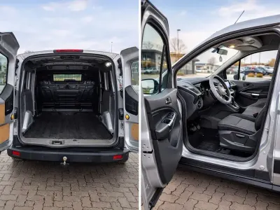 Gebraucht Ford Transit Connect 105 PS (77 kW) 2019 Silber Van / Kleinbus