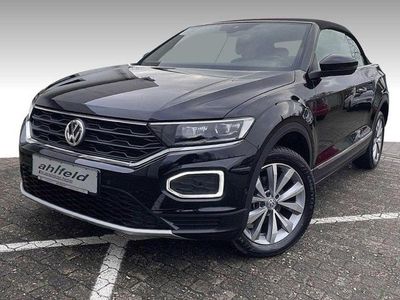 Gebraucht VW T-Roc Cabriolet Style 150 PS (110 kW) 2020 Deep black perleffektschwarz Cabrio
