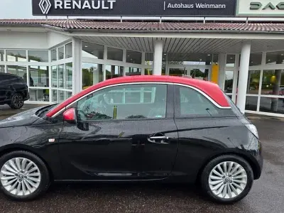 Gebraucht Opel Adam Unlimited 87 PS (63 kW) 2017 Schwarz Kleinwagen