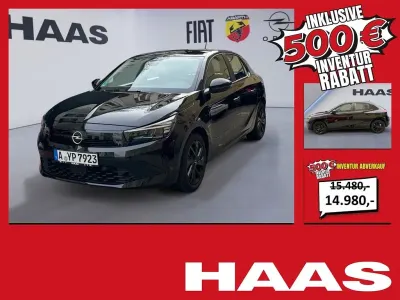 Gebraucht Opel Corsa Edition 101 PS (74 kW) 2024 Lackierung schwarz perla nera/ Kleinwagen