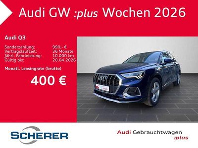 Gebraucht Audi Q3 Ambiente 150 PS (110 kW) 2025 Navarrablau metallic (metallic) SUV