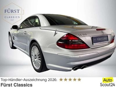 Gebraucht Mercedes SL55 AMG AMG 500 PS (367 kW) 2002 Brillant silber Cabrio