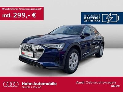 Second-hand Audi e-tron Sportback Sport 300 kW (408 CP) 2021 Albastru SUV
