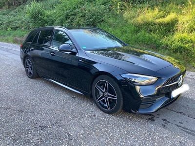 Gebraucht Mercedes C200 AMG line 204 PS (150 kW) 2023 Schwarz Kombi