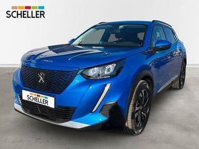 Begagnad Peugeot e-2008 Allure 100 kW (136 HK) 2021 Blå SUV