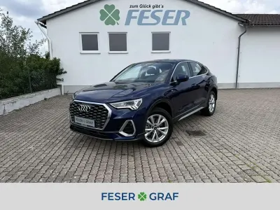 Gebraucht Audi Q3 S-Line 245 PS (180 kW) 2022 Navarrablau metallic SUV