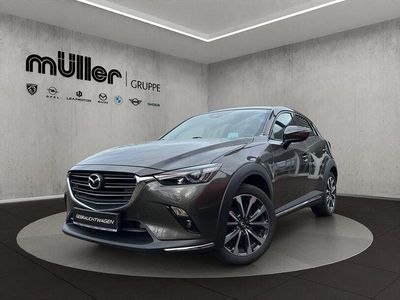 Gebraucht Mazda CX-3 121 PS (88 kW) 2019 Obsidiangrau metallic (metallic) SUV