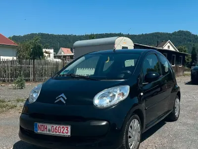 Gebraucht Citroën C1 Style 68 PS (50 kW) 2008 Schwarz Kleinwagen