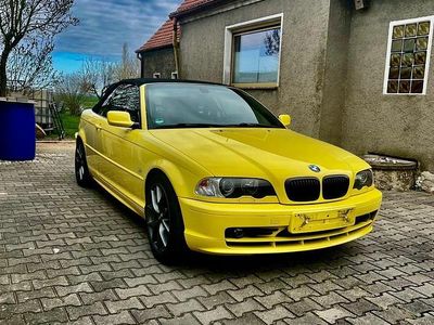 Gebraucht BMW 320 Cabriolet 170 PS (125 kW) 2000 Gelb Cabrio