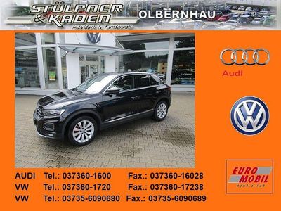 Gebraucht VW T-Roc Sportline 150 PS (110 kW) 2019 Schwarz SUV