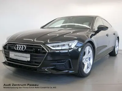 Gebraucht Audi A7 S-Line 340 PS (250 kW) 2023 Mythosschwarz metallic Limousine