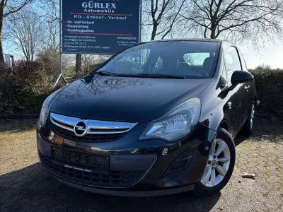 Gebraucht Opel Corsa Energy 69 PS (50 kW) 2014 Graphitschwarz/carbon flash/mi Kleinwagen