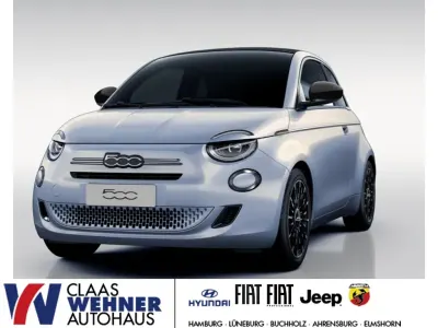 Neu Fiat 500C La Prima 65 PS (47 kW) 2026 Hellblau Cabrio